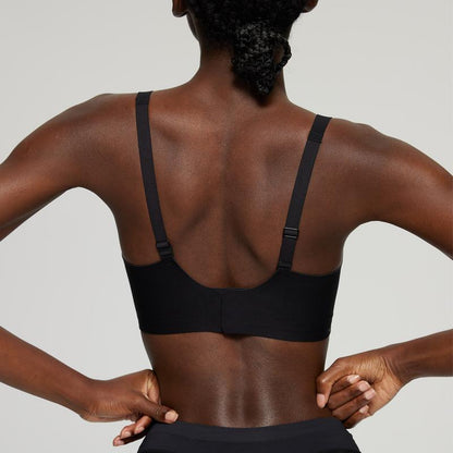 💜 LAST DAY PROMOTION - 50%OFF💜Womens Comfortable Wireless Bras Push Up Bralettes Seamless Tshirts Bras Deep V Everyday Bras