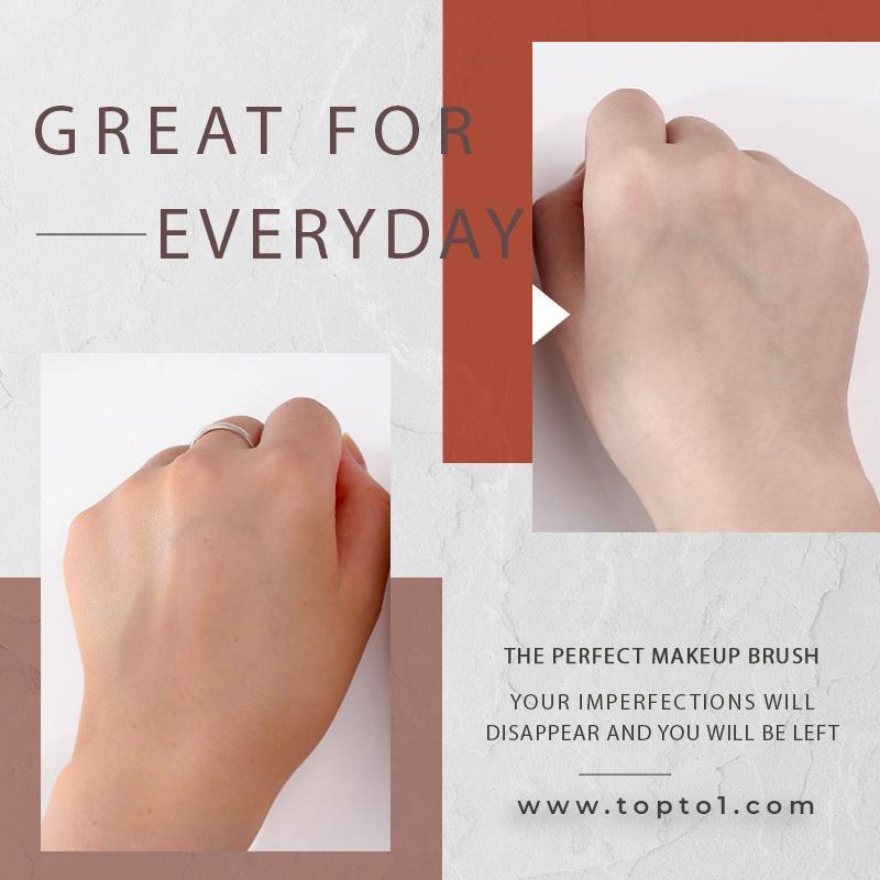 High-Density Seamless Foundation Brush