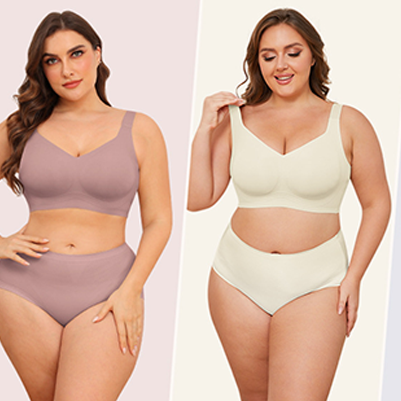 💜LAST DAY PROMOTION - 50% OFF💜Women's Seamless Full Coverage Wireless Bra